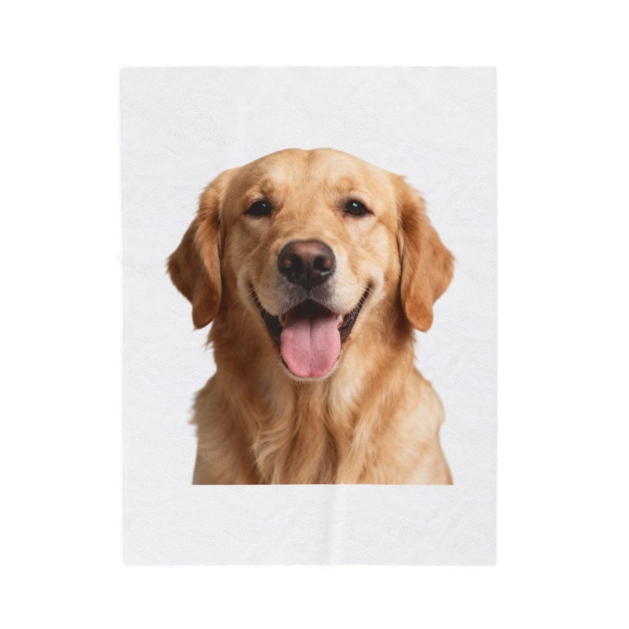 Print my dog on a blanket (example)