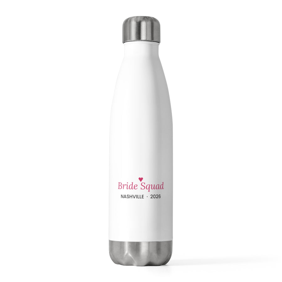 Bachelorette water bottles (example)