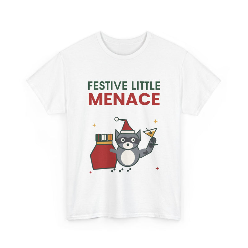 Festive Little Menace Christmas T-Shirt