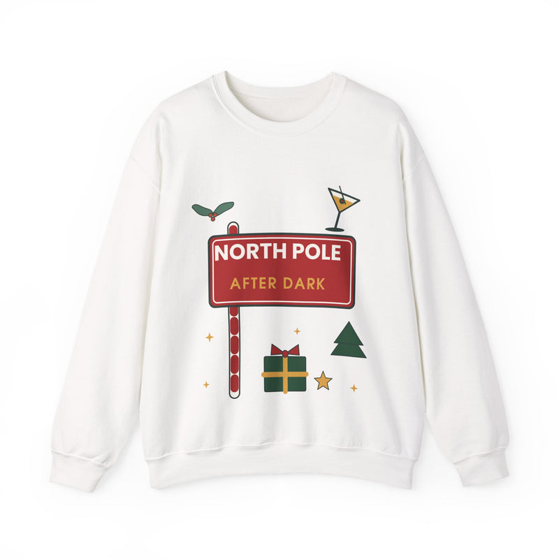 North Pole After Dark Christmas Sweatshirt