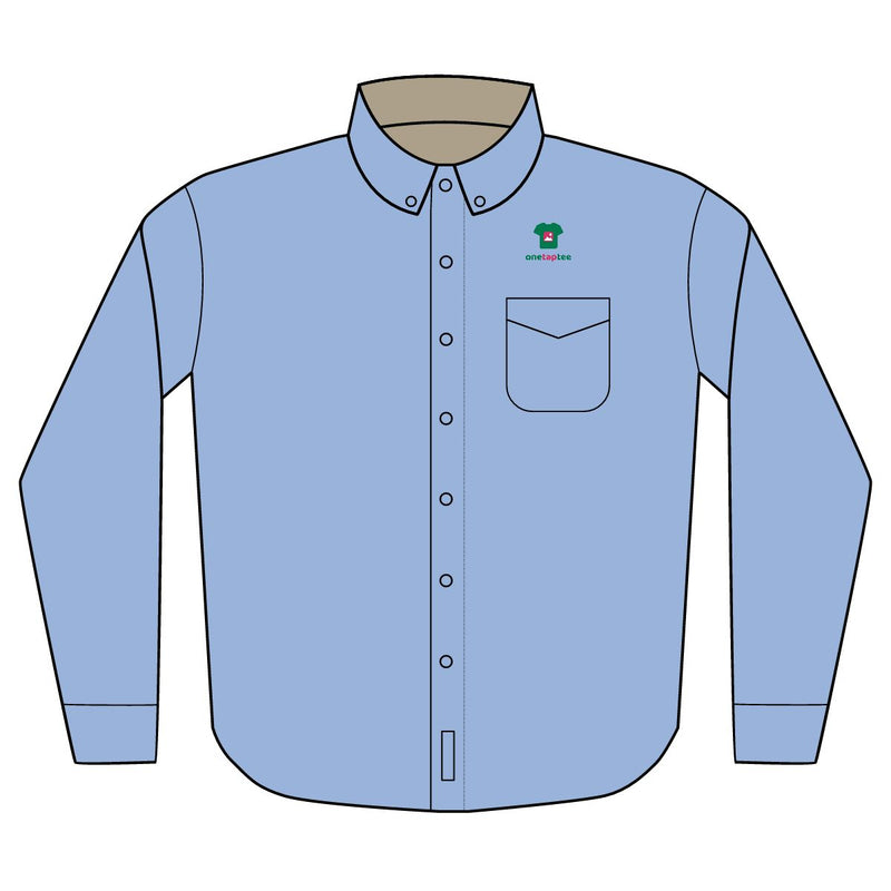 Custom Embroidered Long Sleeve Work Shirt