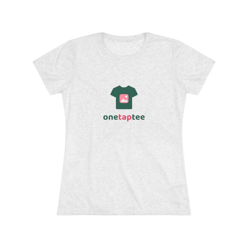 Custom Women's Tri-Blend T-Shirt