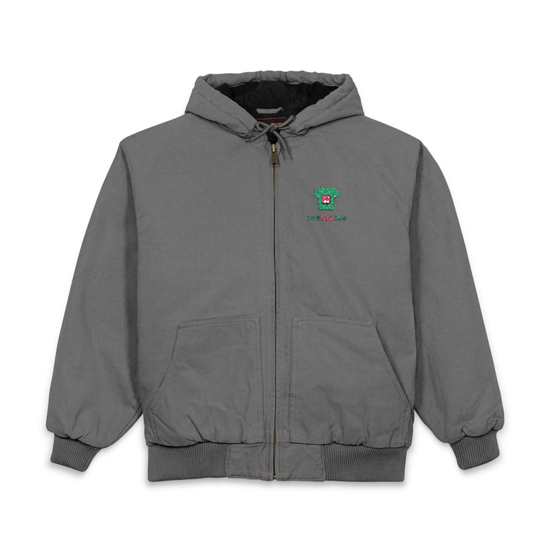 Custom Embroidered Duck Cloth Work Jacket