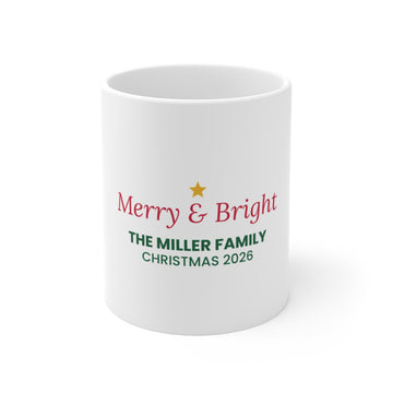 Family Christmas mugs