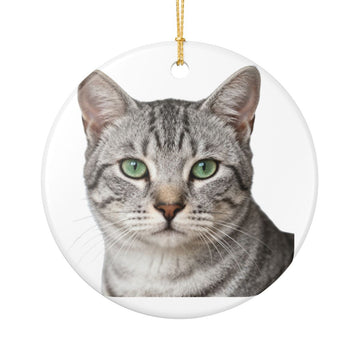Print my cat on an ornament