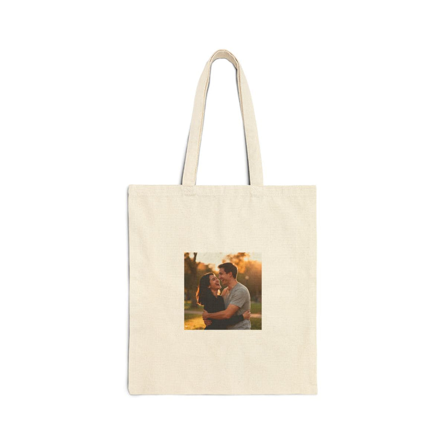 Put our photo on a tote bag (example)