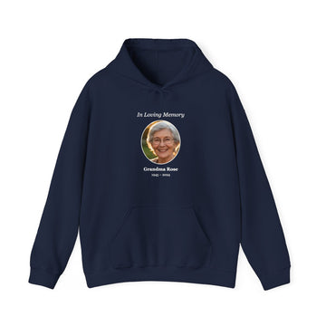 Memorial hoodies with a picture