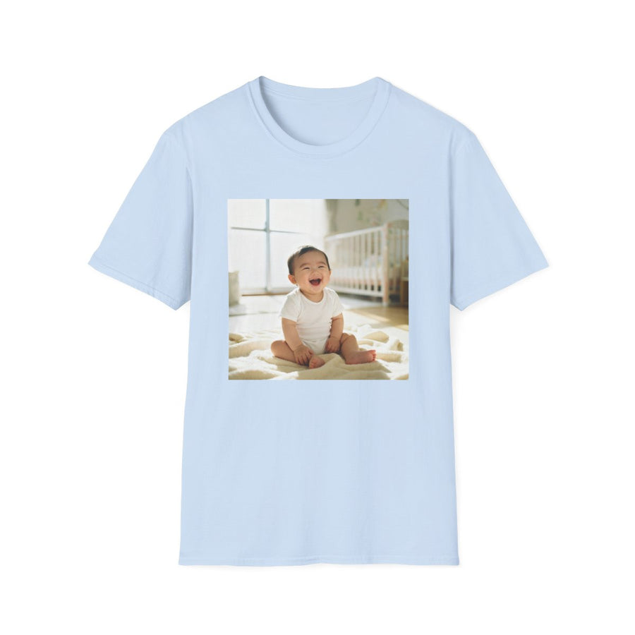 Put my baby's photo on a shirt &mdash; OneTapTee personalization example