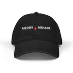 Merry Menace Christmas Denim Hat