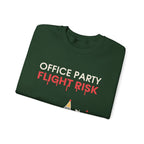 Office Party Flight Risk Christmas Sweatshirt