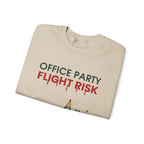 Office Party Flight Risk Christmas Sweatshirt
