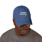 Sleigh Responsibly Christmas Denim Hat