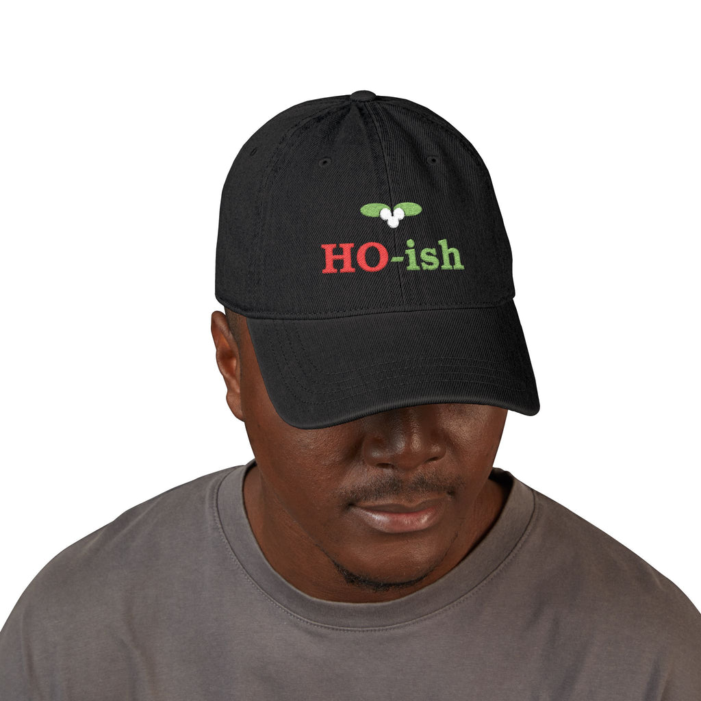 HO-ish Christmas Denim Hat