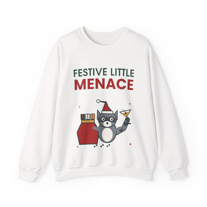 Festive Little Menace Christmas Sweatshirt