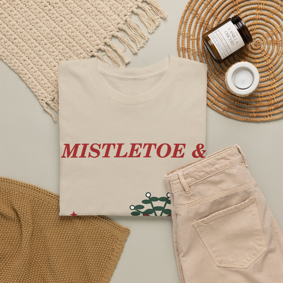Mistletoe & Bad Decisions Christmas T-Shirt