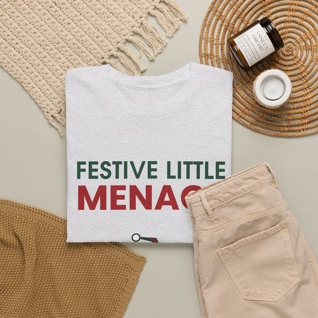 Festive Little Menace Christmas T-Shirt