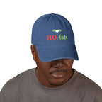 HO-ish Christmas Denim Hat