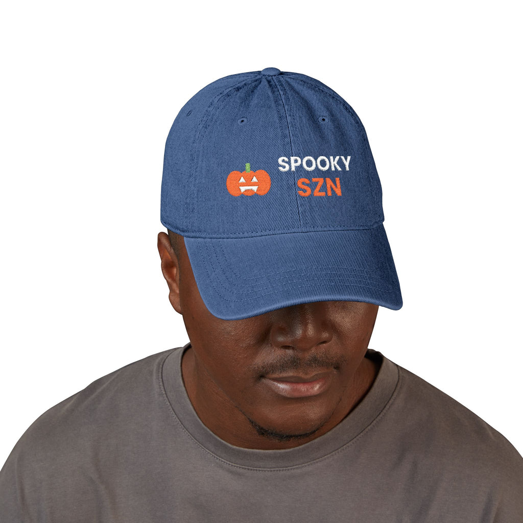 Spooky SZN Halloween Denim Hat