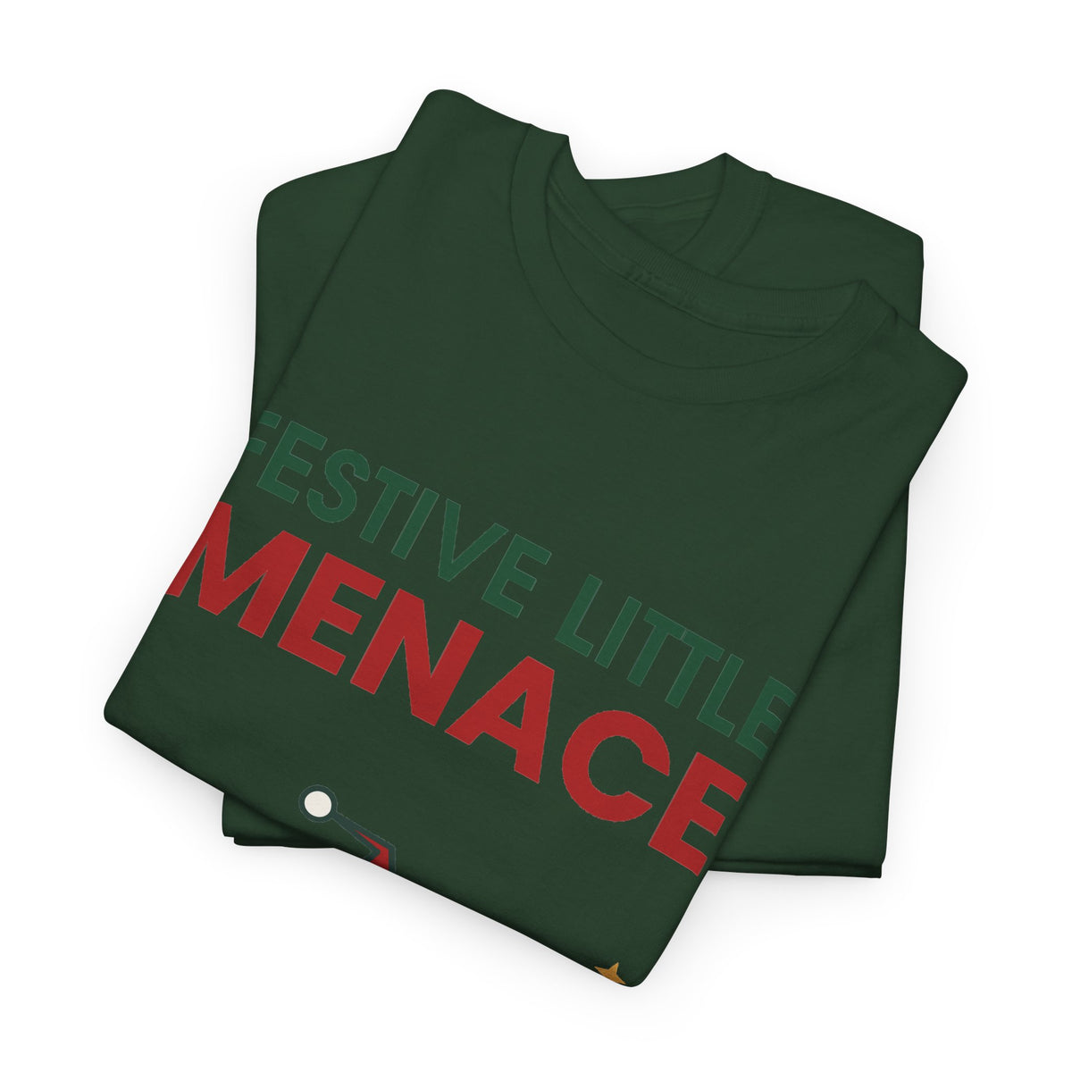 Festive Little Menace Christmas T-Shirt