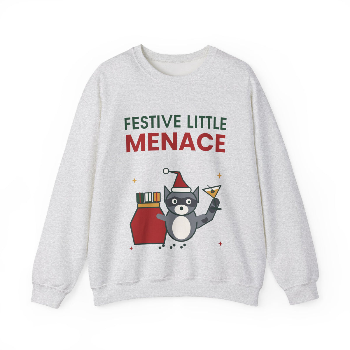 Festive Little Menace Christmas Sweatshirt