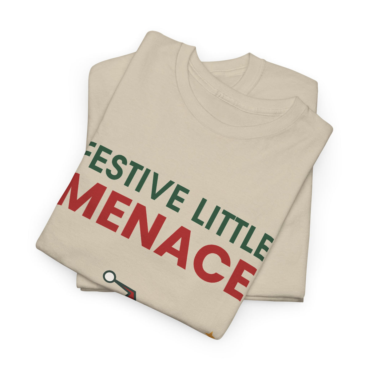 Festive Little Menace Christmas T-Shirt