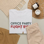 Office Party Flight Risk Christmas T-Shirt