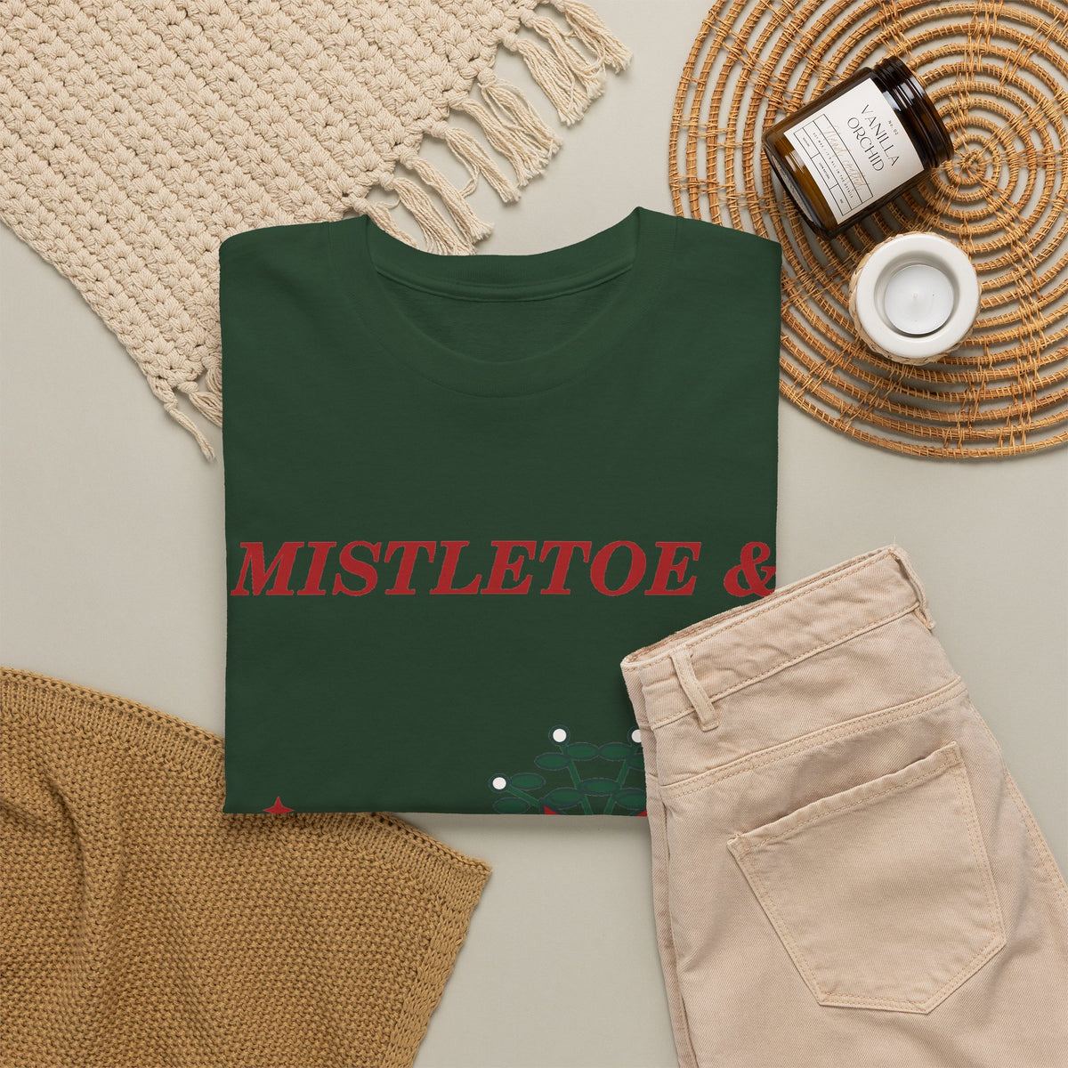 Mistletoe & Bad Decisions Christmas T-Shirt