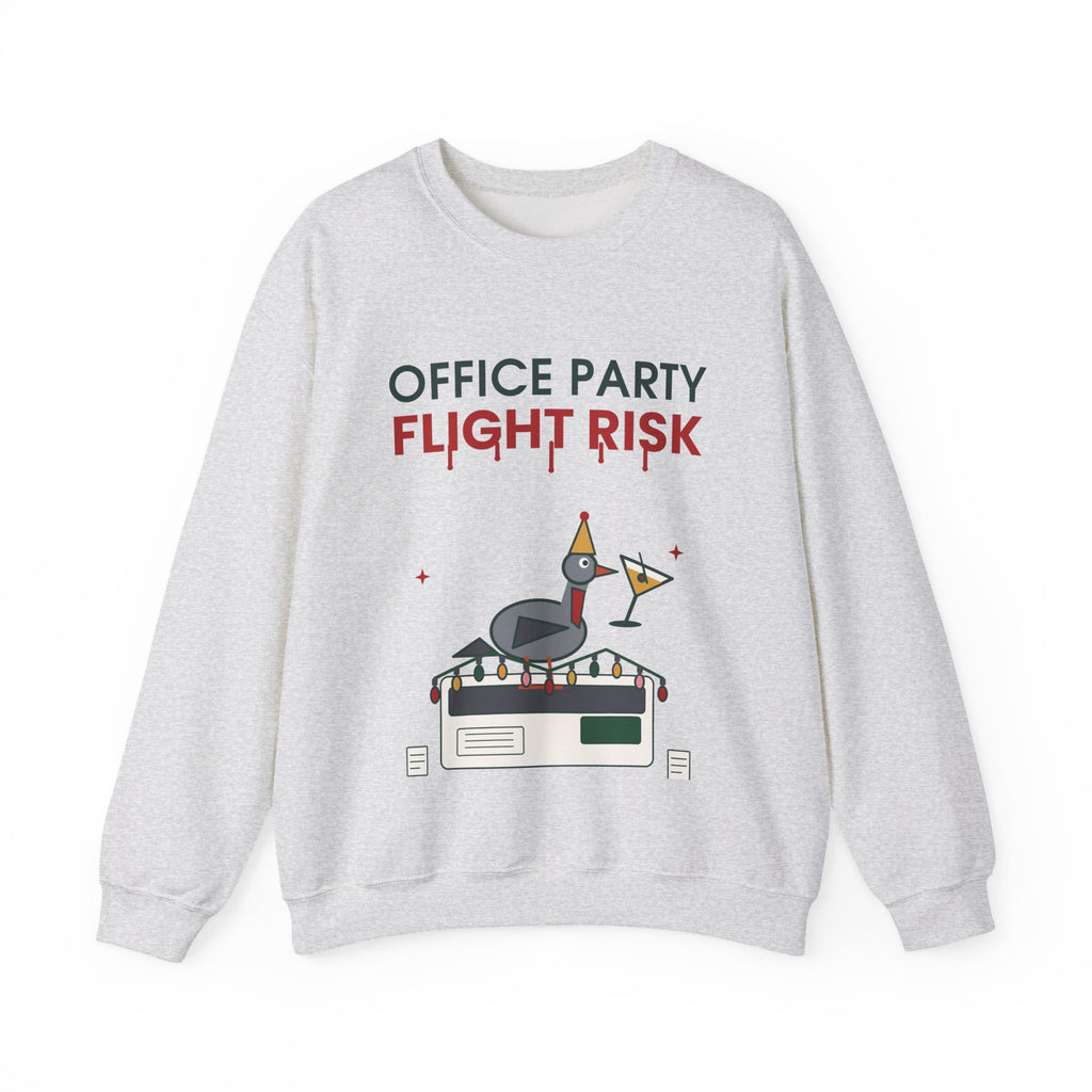 Office Party Flight Risk Christmas Sweatshirt