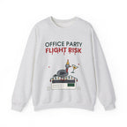 Office Party Flight Risk Christmas Sweatshirt