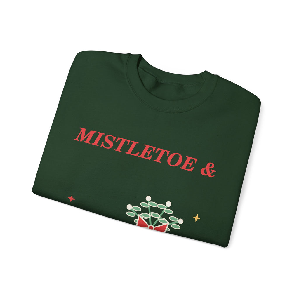 Mistletoe & Bad Decisions Christmas Sweatshirt