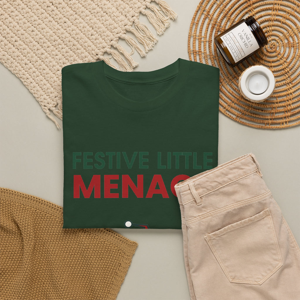 Festive Little Menace Christmas T-Shirt