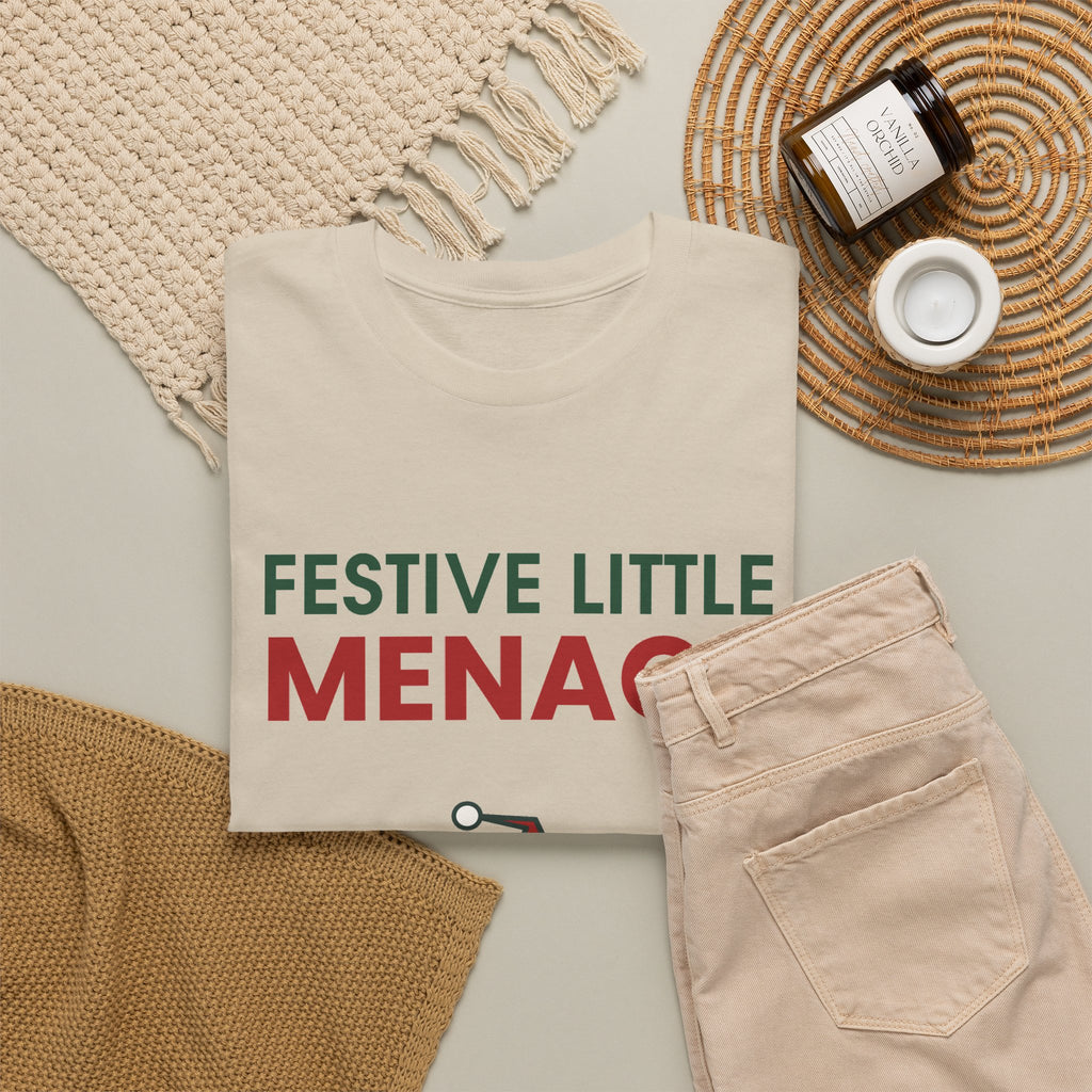 Festive Little Menace Christmas T-Shirt
