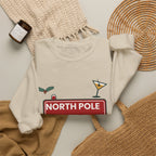 North Pole After Dark Christmas Sweatshirt