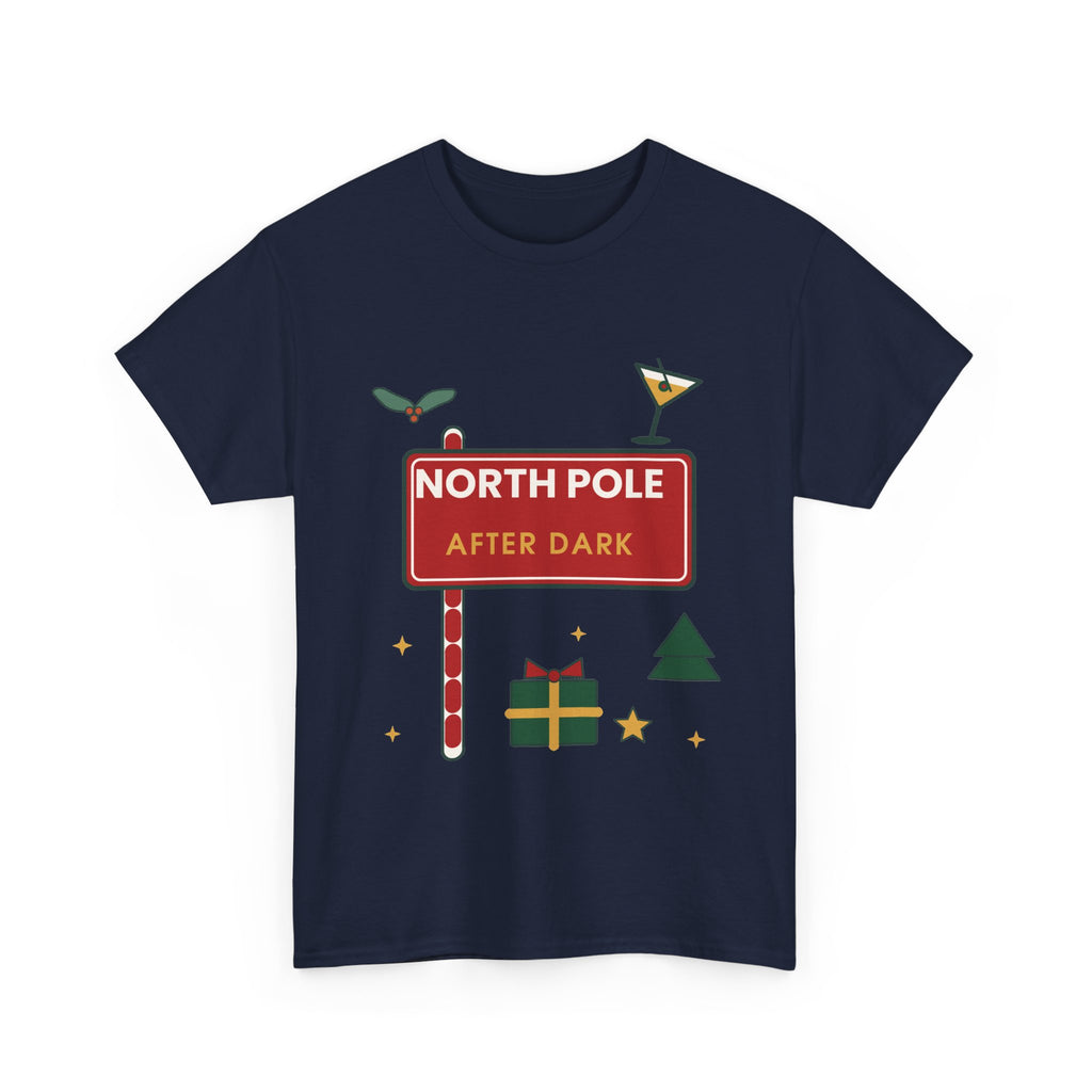 North Pole After Dark Christmas T-Shirt