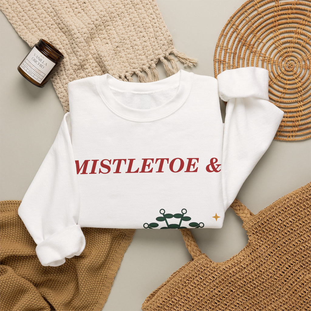 Mistletoe & Bad Decisions Christmas Sweatshirt
