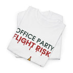 Office Party Flight Risk Christmas T-Shirt