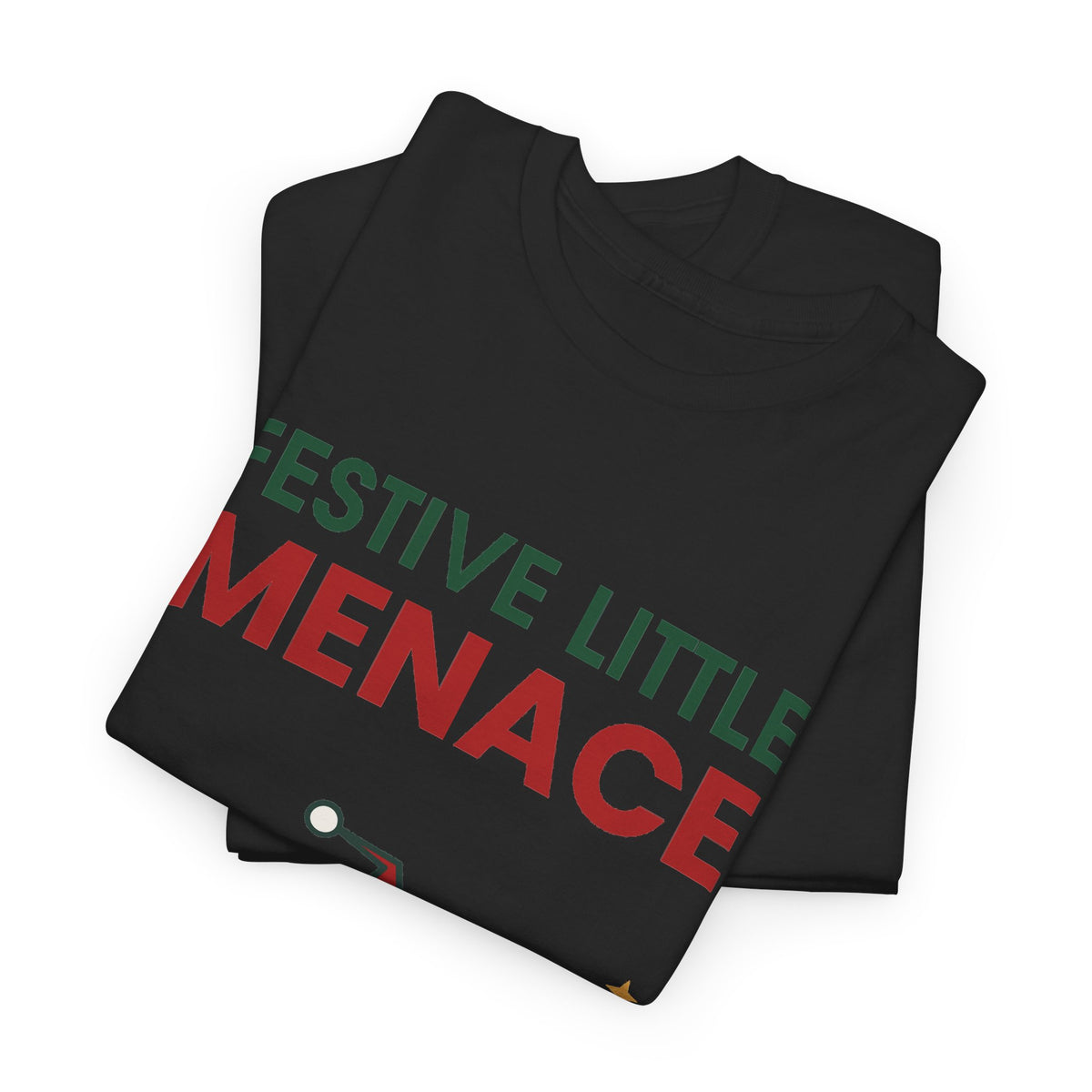 Festive Little Menace Christmas T-Shirt
