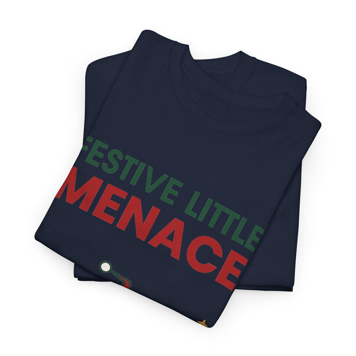 Festive Little Menace Christmas T-Shirt
