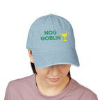 Nog Goblin Christmas Denim Hat