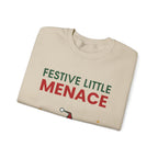 Festive Little Menace Christmas Sweatshirt