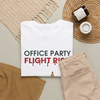 Office Party Flight Risk Christmas T-Shirt
