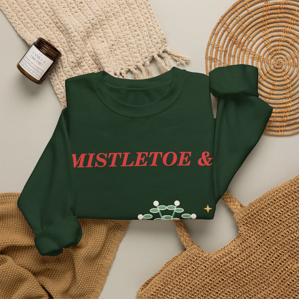 Mistletoe & Bad Decisions Christmas Sweatshirt