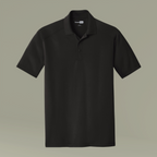 Custom Embroidered Snag-Proof Work Polo |real|blank|Black