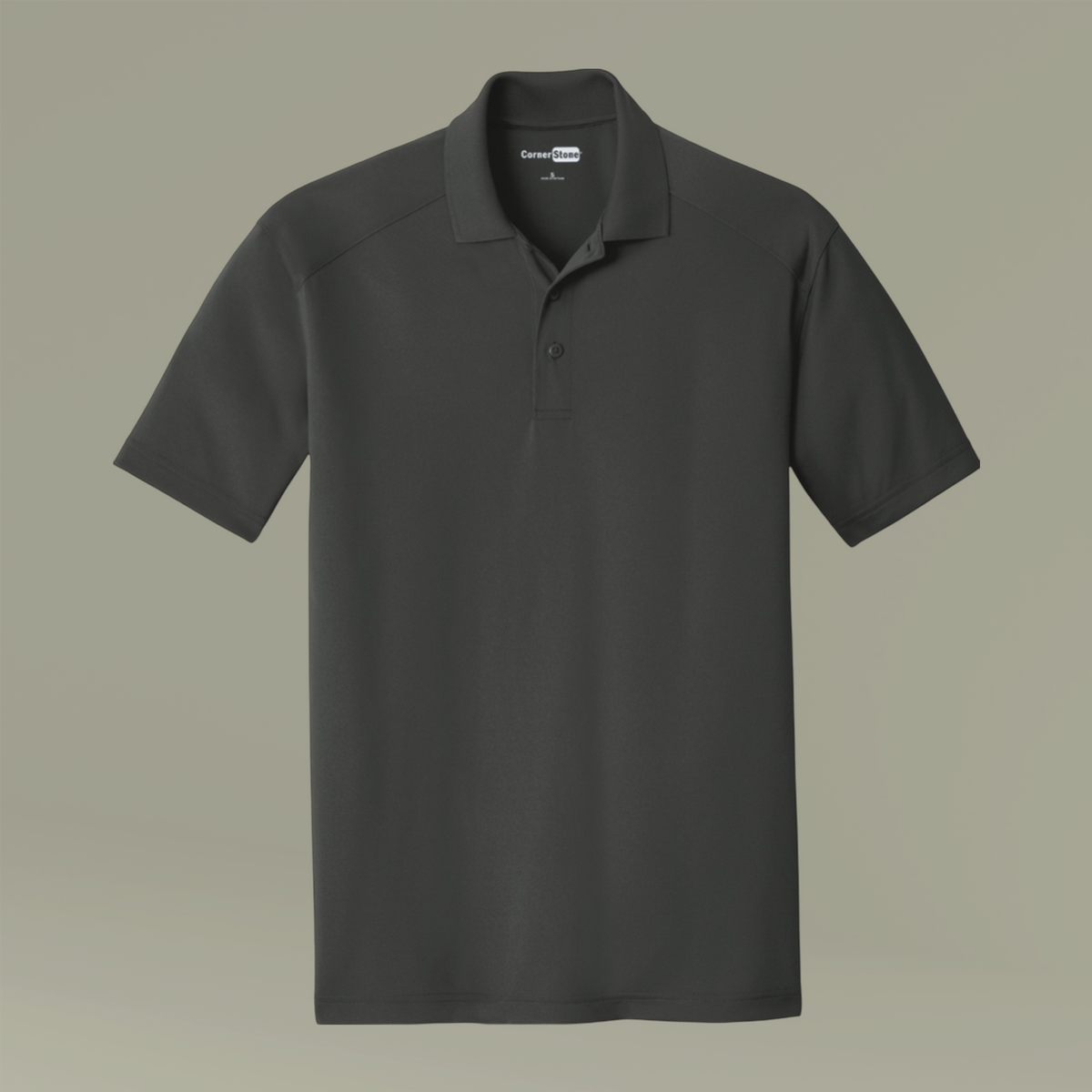 Custom Embroidered Snag-Proof Work Polo |real|blank|Charcoal