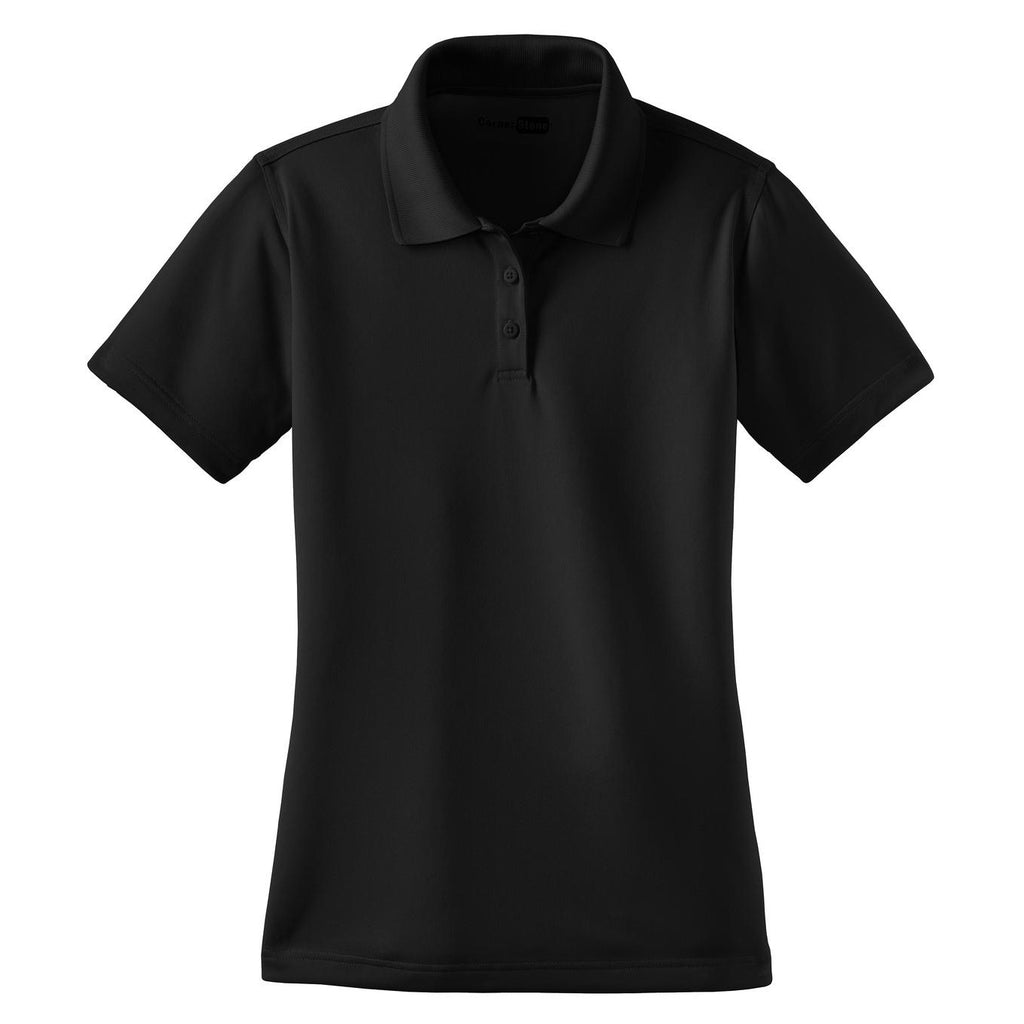 Custom Logo Women's Snag-Proof Polo |real|blank|Black