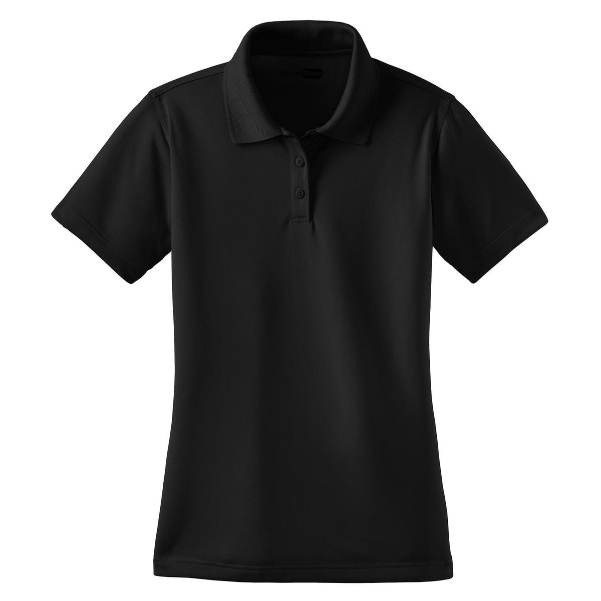 Custom Logo Women's Snag-Proof Polo |real|blank|Black