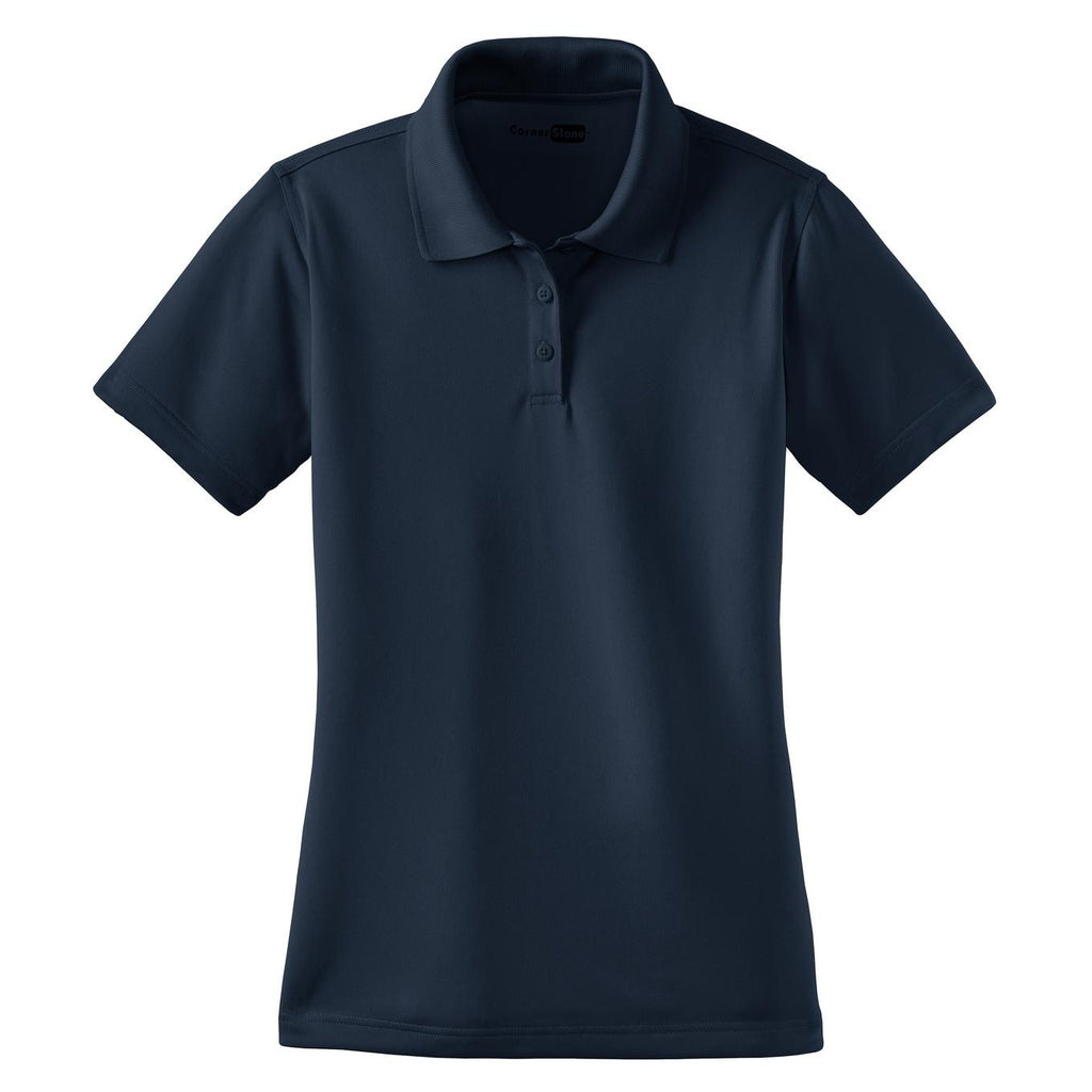 Custom Logo Women's Snag-Proof Polo |real|blank|Dark Navy