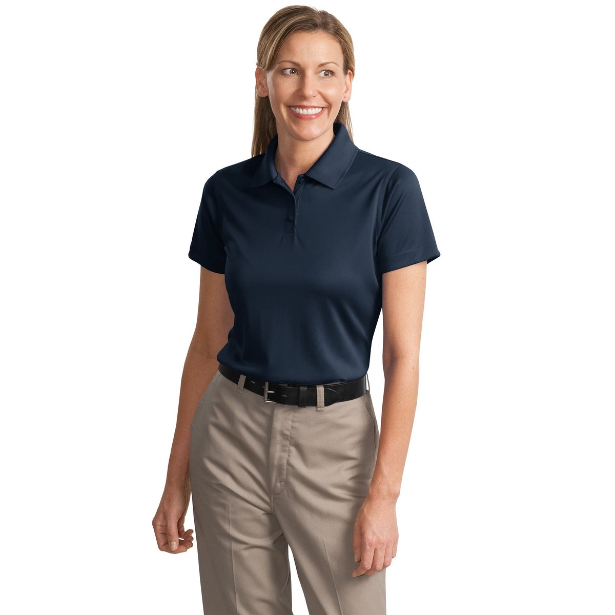 Custom Logo Women's Snag-Proof Polo |real|worn|Dark Navy