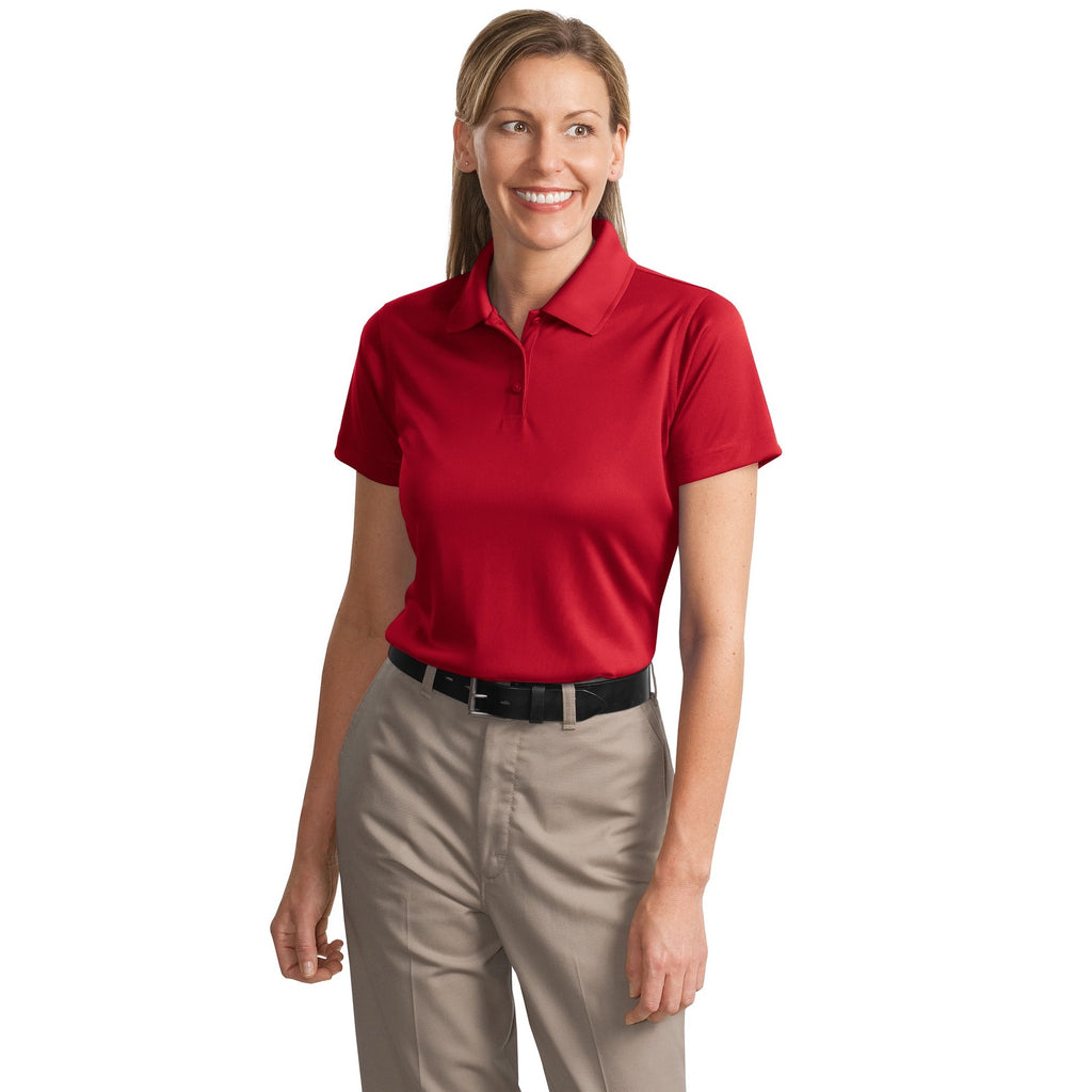 Custom Logo Women's Snag-Proof Polo |real|worn|Red