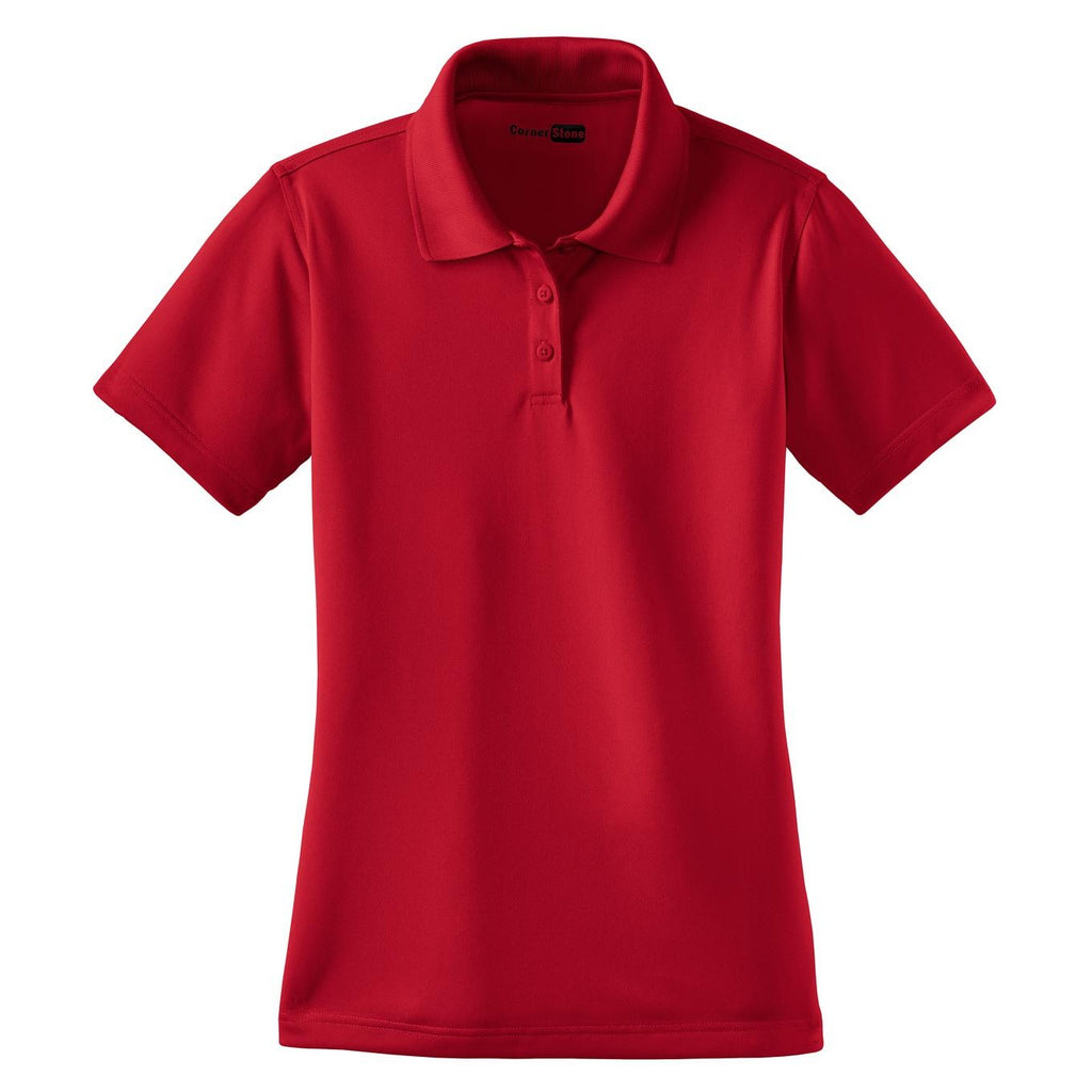 Custom Logo Women's Snag-Proof Polo |real|blank|Red